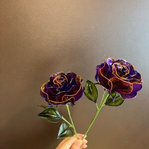 ディップアート体験 ハロウィン ローズ バラ